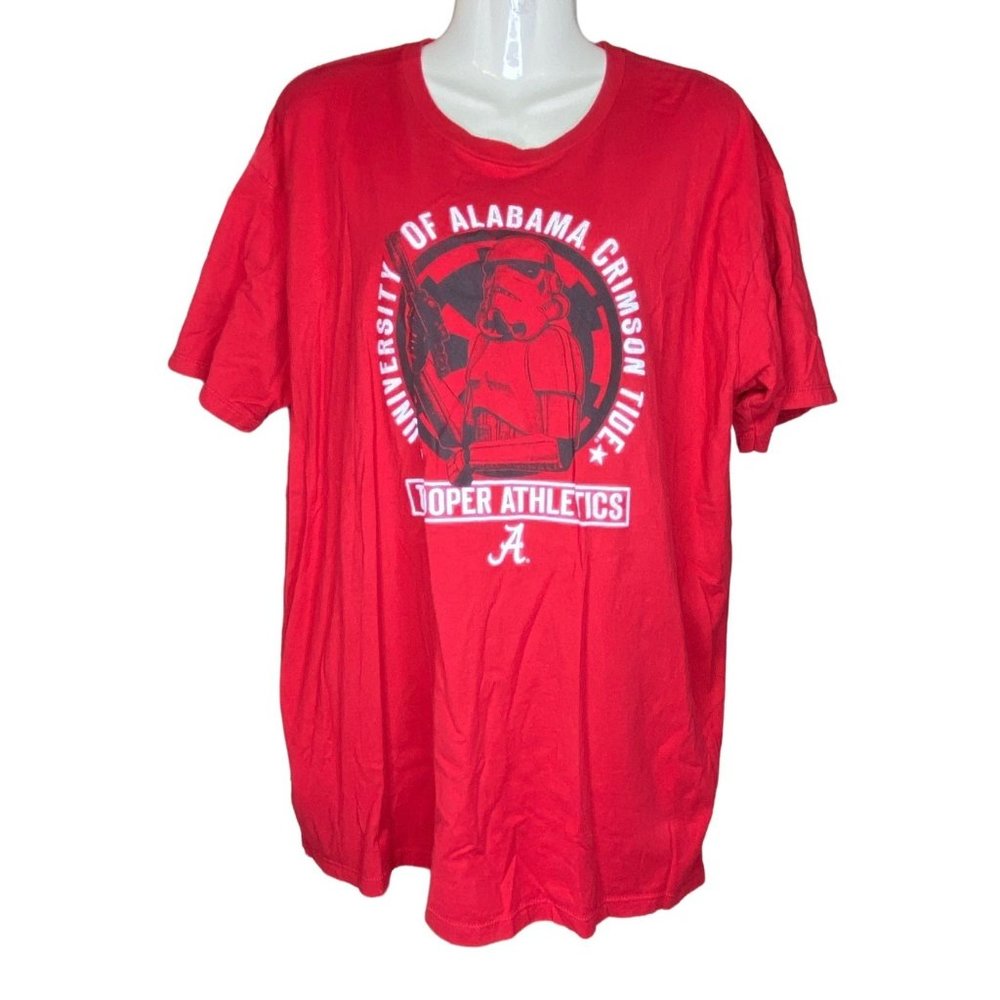 Alabama Star Wars Trooper Athletics Crimson Tide T shirt XL
